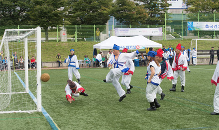 신라 축국경기