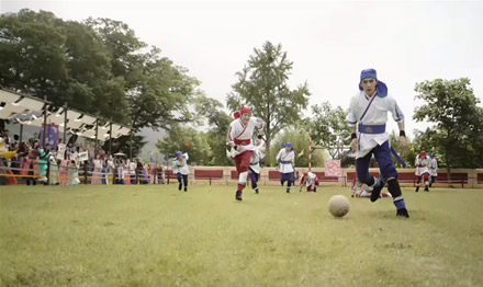 신라 축국경기