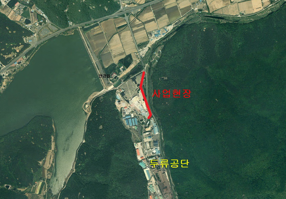 두류공업지역 진입도로