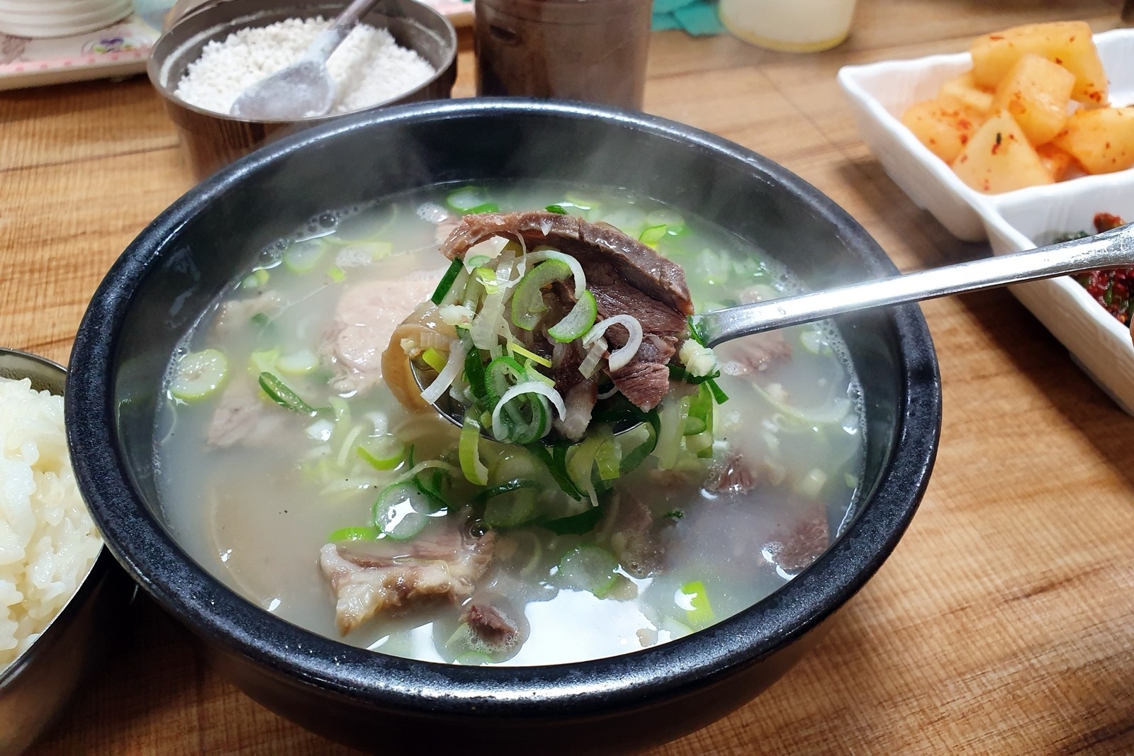중앙시장 소머리국밥촌 메뉴(소머리국밥)