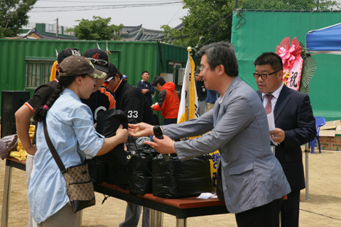 제10회경주시생활체육야구연합회장기경주리그개회식