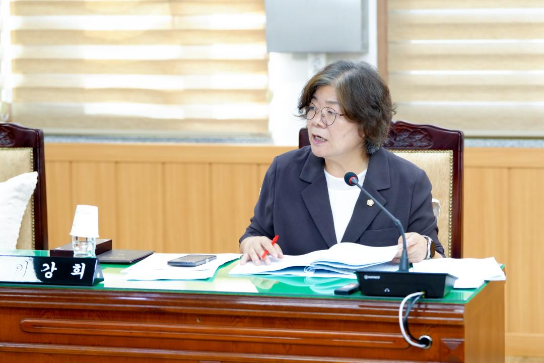 제300회 경주시의회 임시회 중 제1차 의회운영위원회