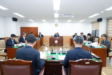 제299회 경주시의회 임시회 중 제1차 의회운영위원회
