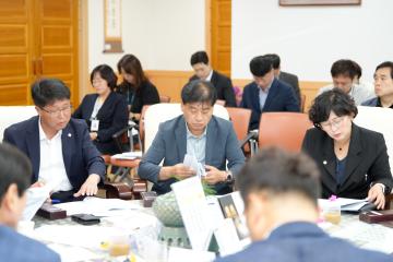 의장단 간담회