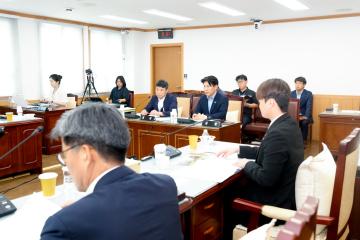 제300회 경주시의회 임시회 중 제1차 상임위원회(문화도시위원회)