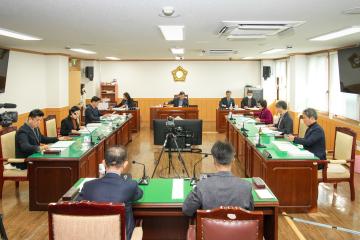 제273회 경주시의회 임시회 중 문화도시위원회