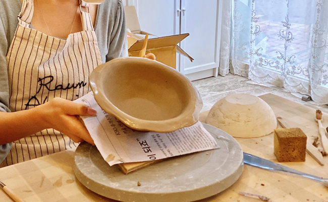 라움공방 캐릭터도자기 만들기 체험