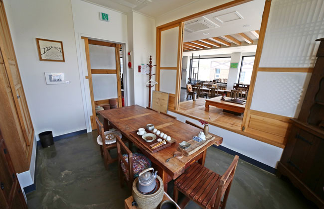 아사가차관 내부 사진