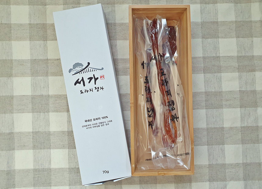 서가 도라지정과