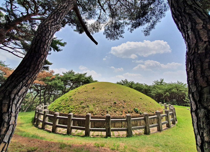 경덕왕릉 전경