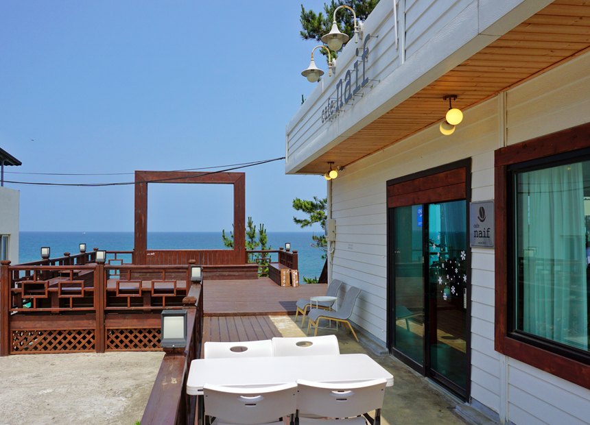 감포 오션뷰 카페 ‘카페 나이프’ 전경