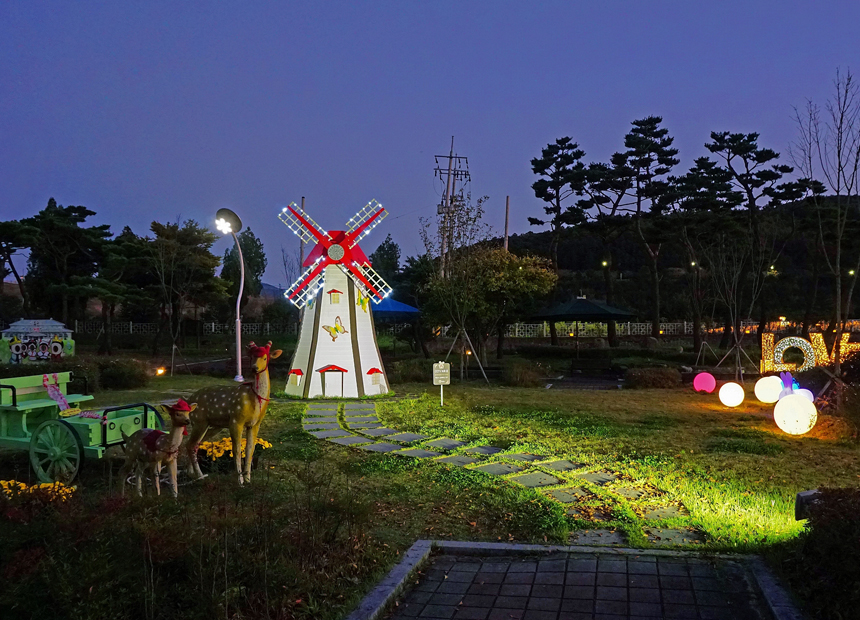 밤의 동궁원