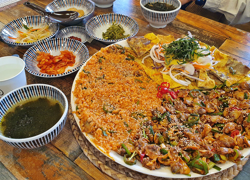 보문관광단지 올바릇 식당