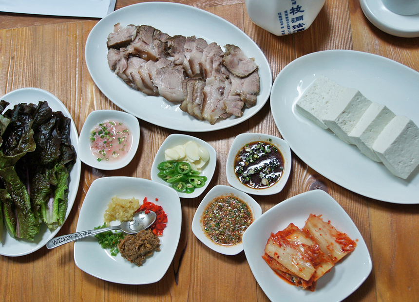 포석정 두부요리점 삼미정