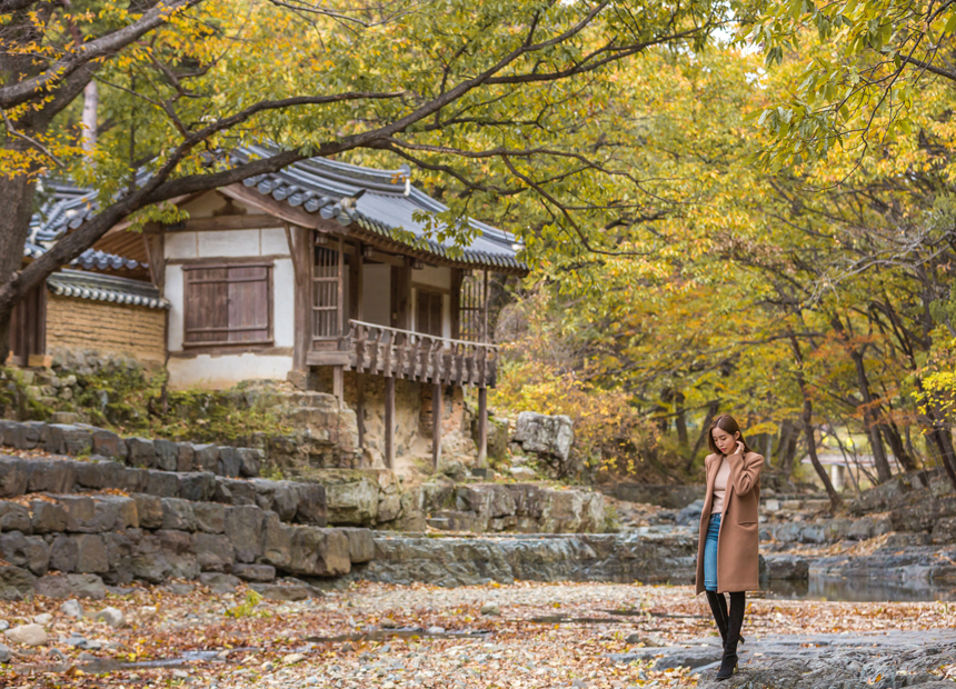 독락당 가을 포토스폿