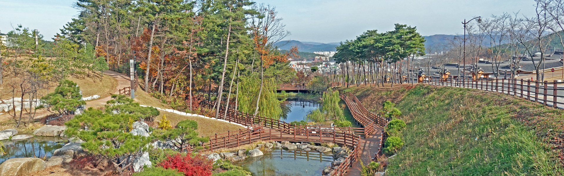 화랑마을 수의지 폭포