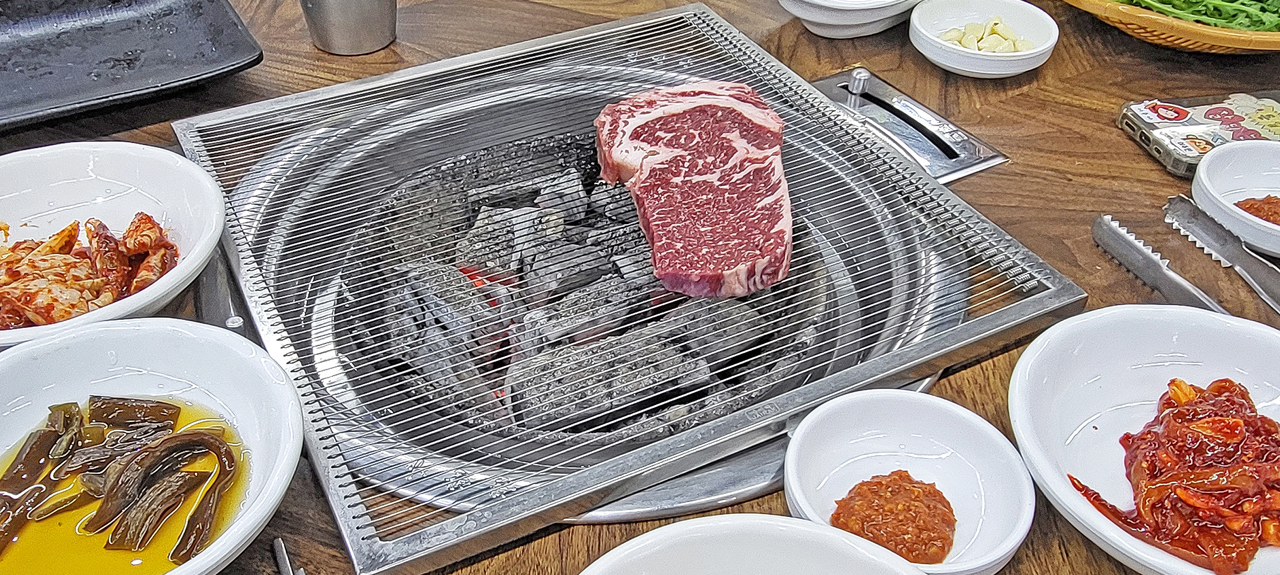 불난숯불갈비