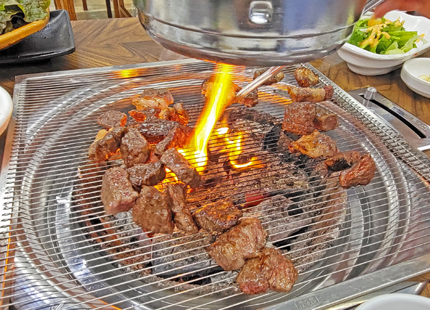 불난숯불갈비