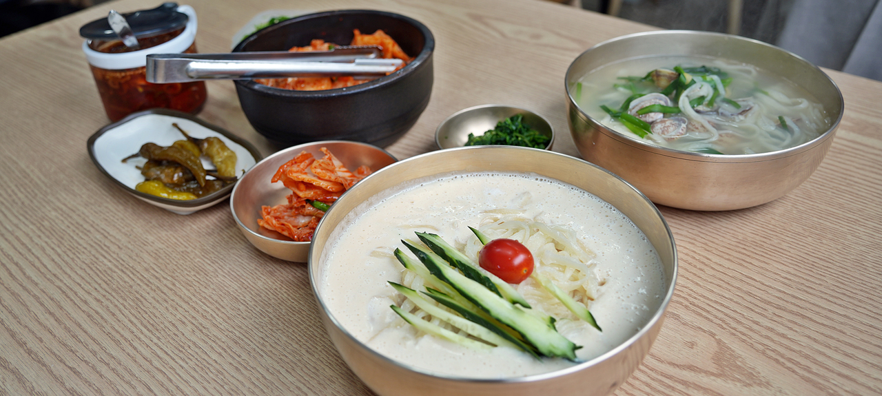 별미 콩국수 ‘홍두깨 국시’