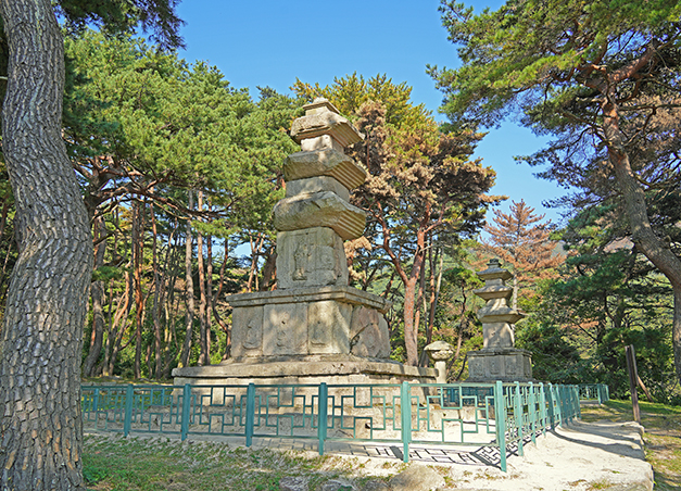 원원사지 동·서 삼층석탑
