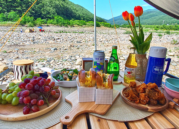 동창천 청룡폭포