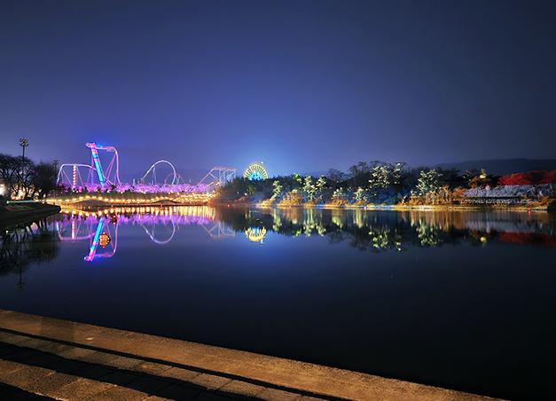 보문호수 3D 입체 영상