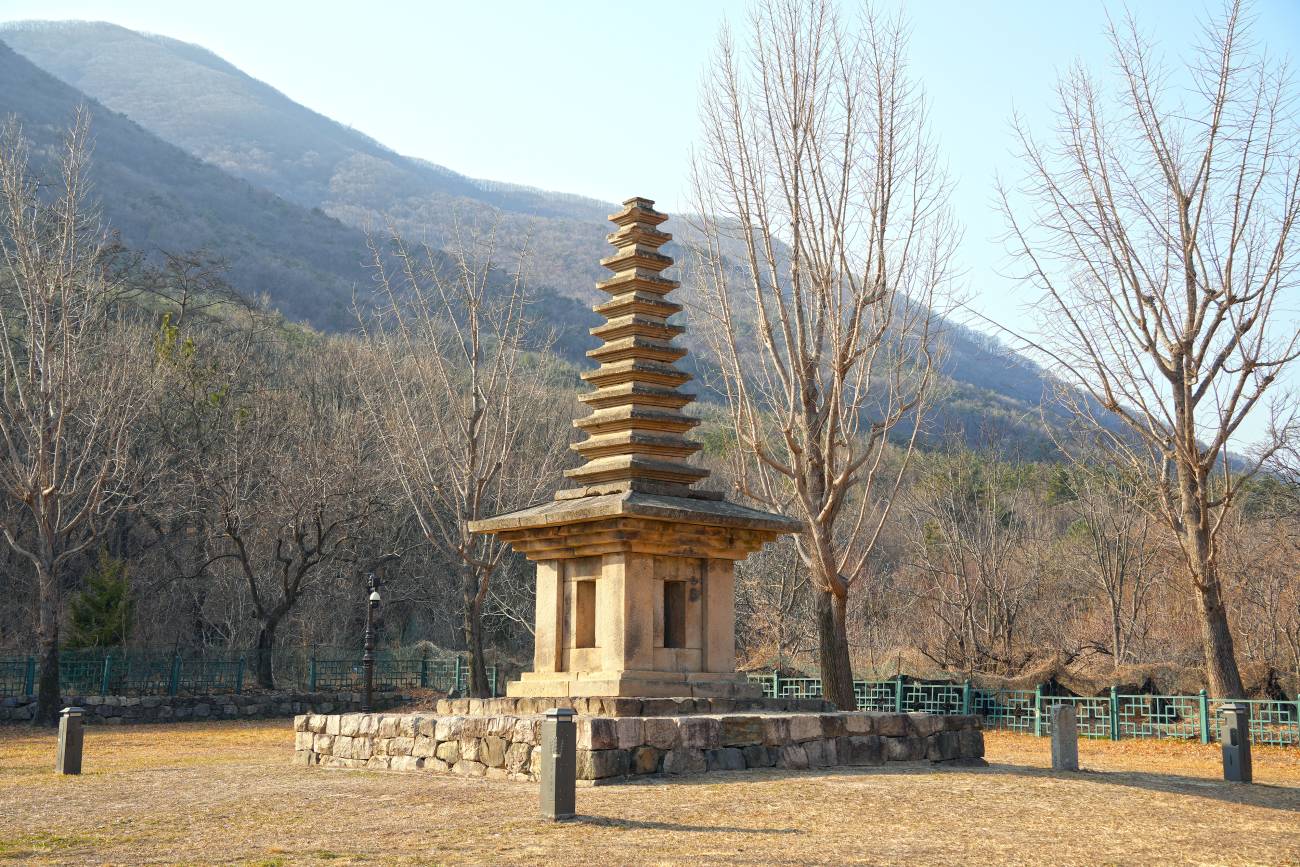 정혜사지 십삼층석탑