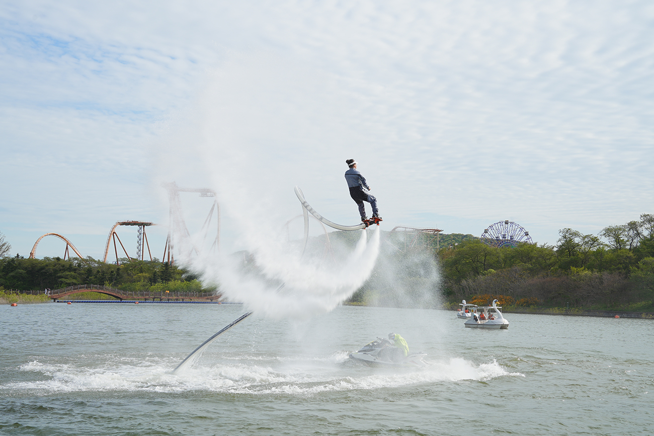 보문호 플라이보드 공연
