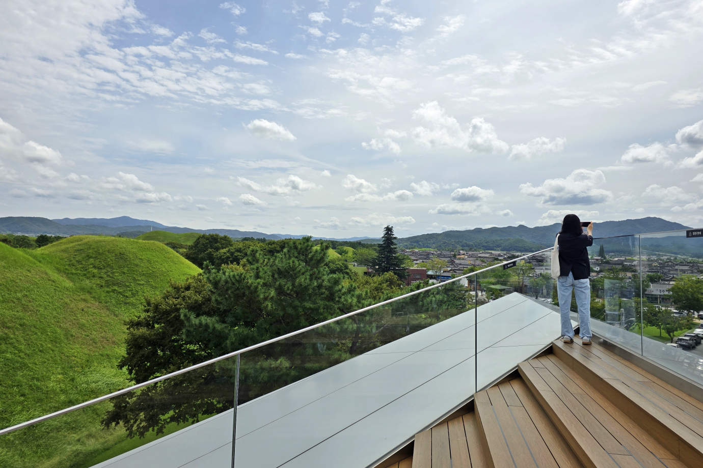 오아르미술관 루프탑에서 바라본 전경
