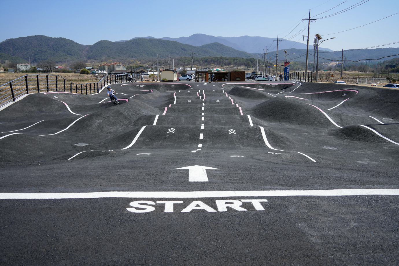 경주시 자전거 공원 펌프트랙 