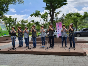 하모니카 재능기부 공연(하늬소리 : 2019. 6. 16)