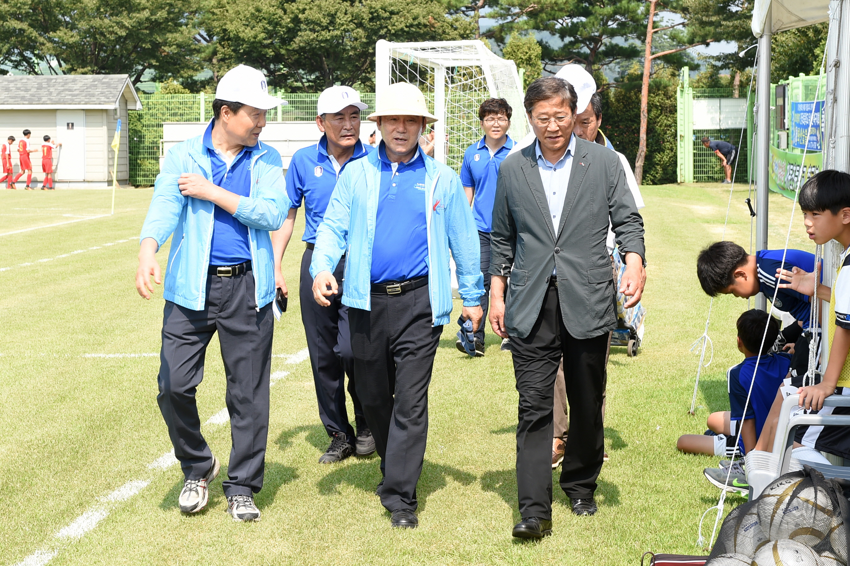 화랑대기축구대회 현장