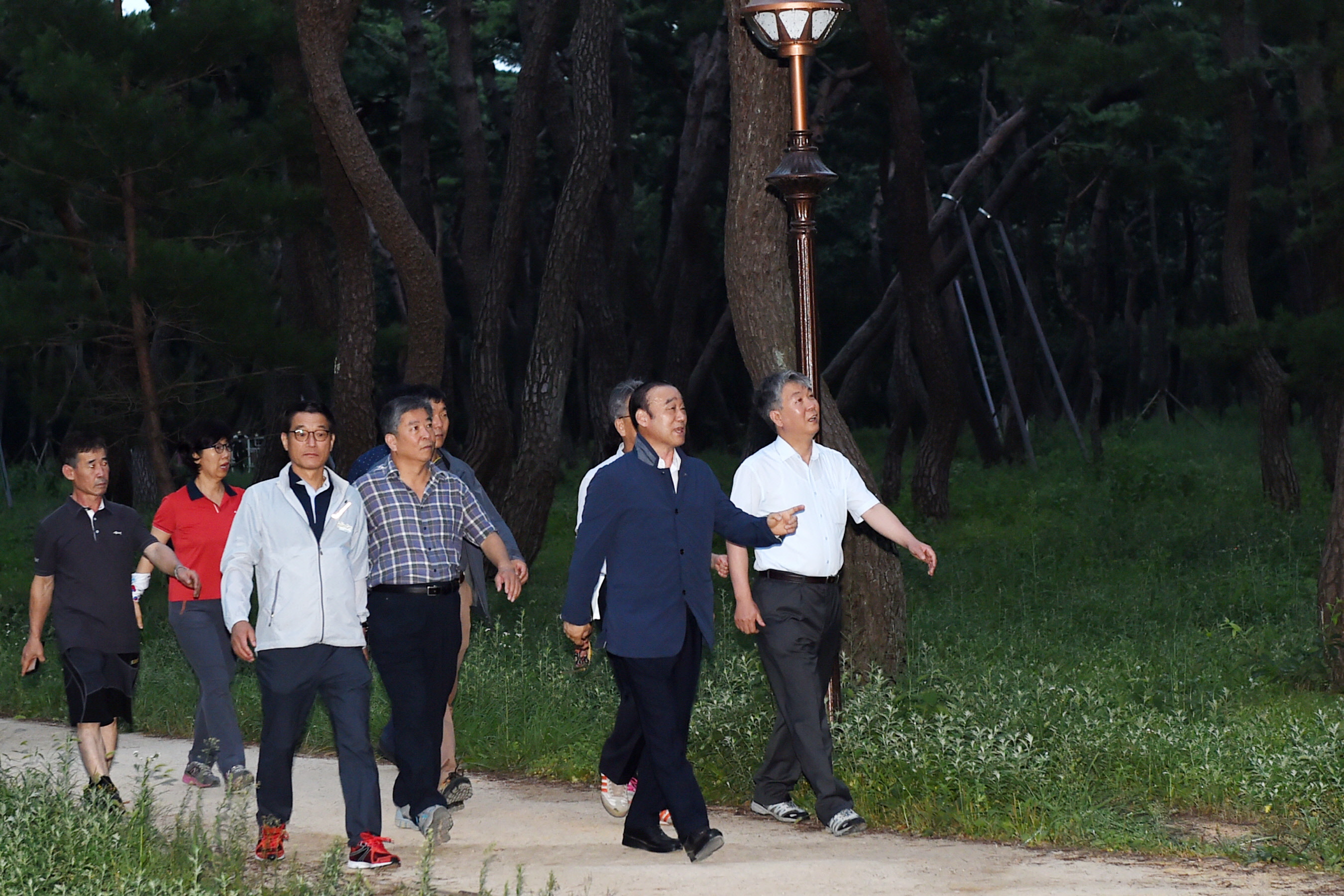 황성공원 건강 걷기
