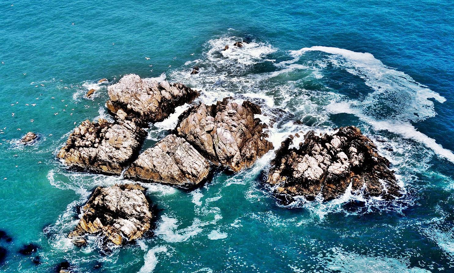 문무대왕릉 모습