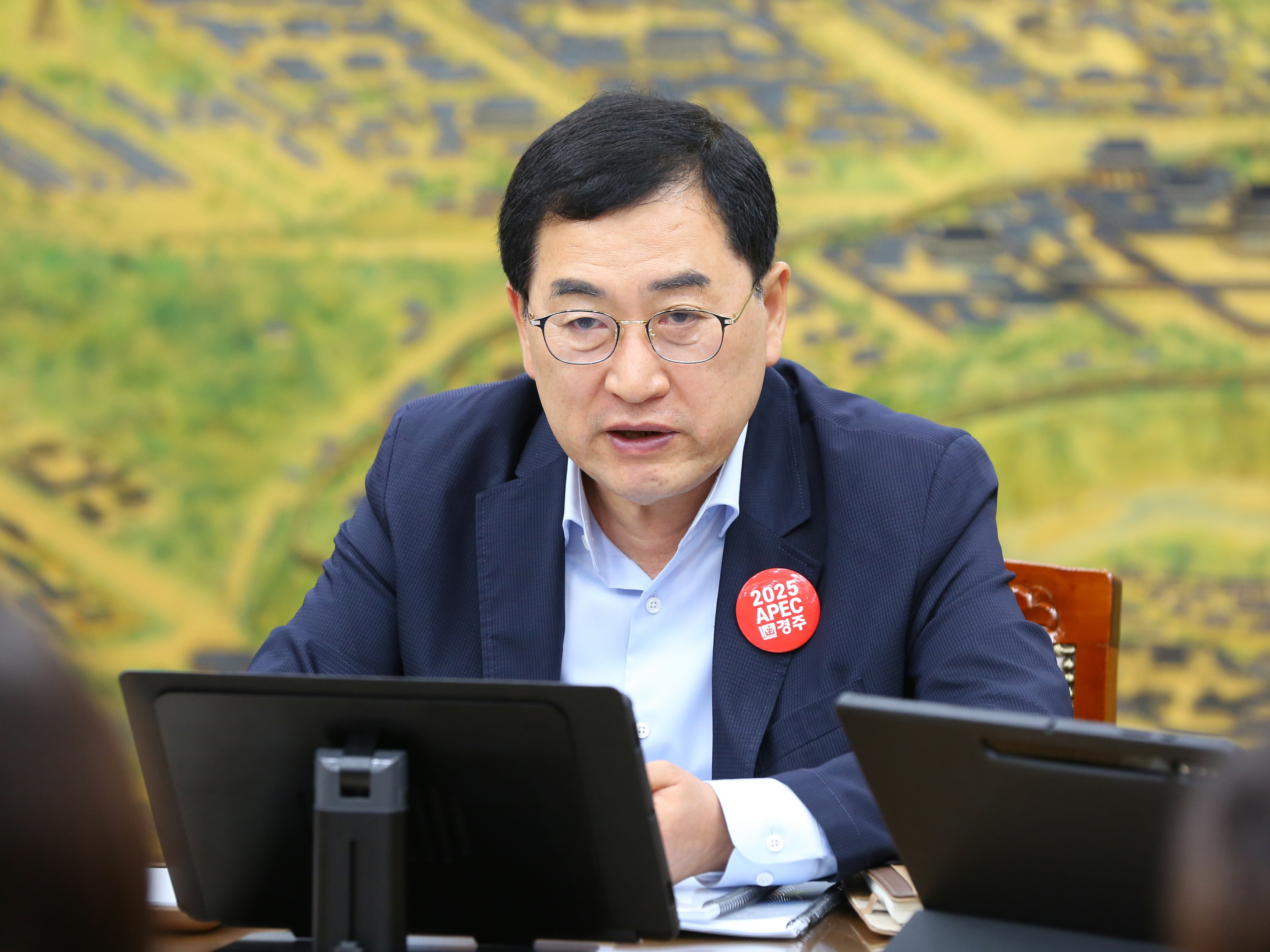 주낙영 경주시장, 간부회의 주재 APEC 정상회의 준비 만반 특별지시