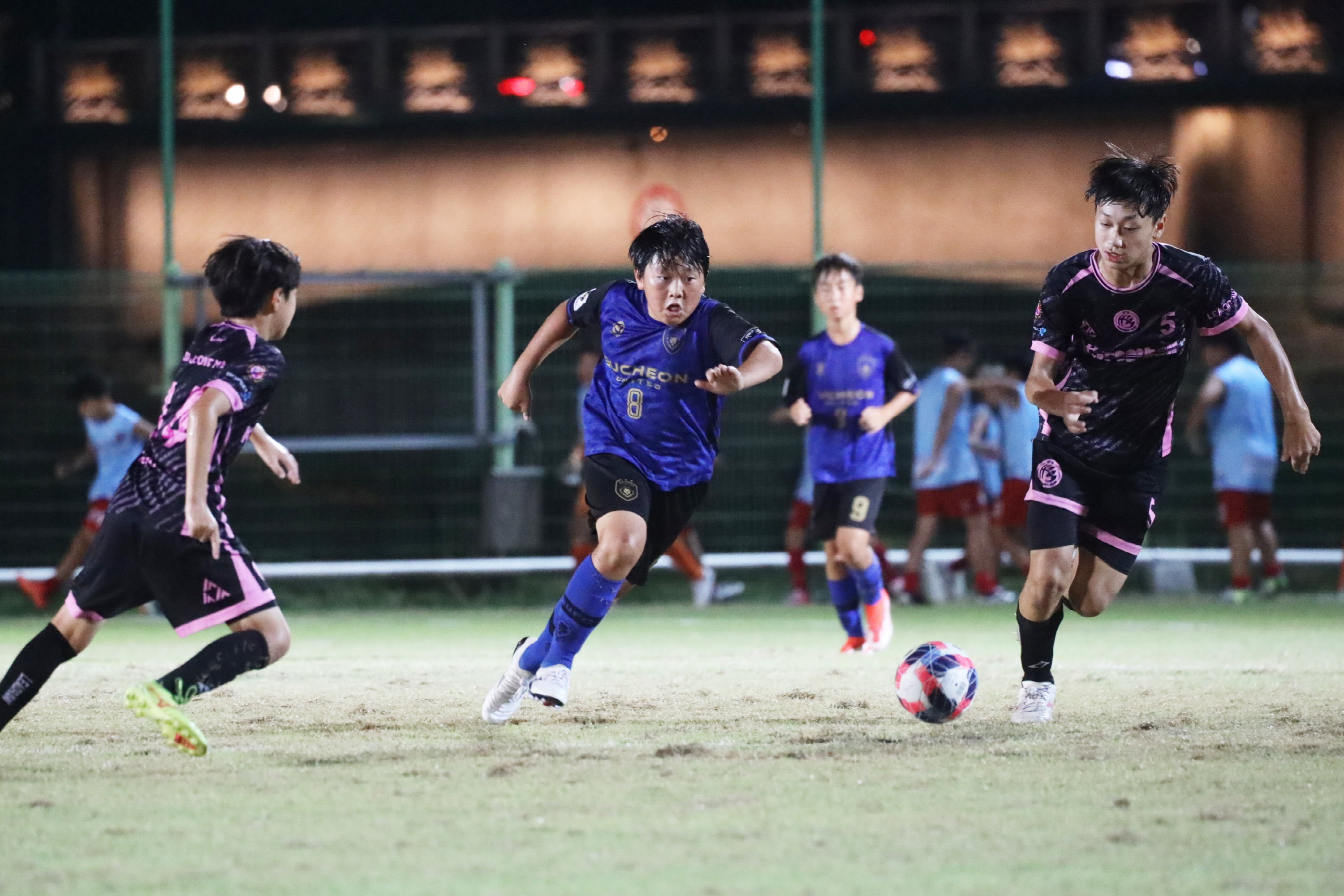 2024 화랑대기 전국 유소년축구대회 경기 장면
