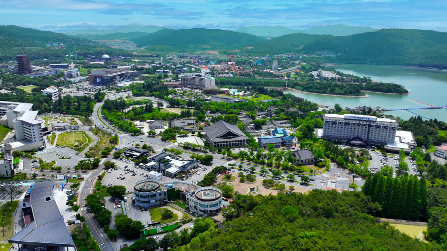 보문단지 전경