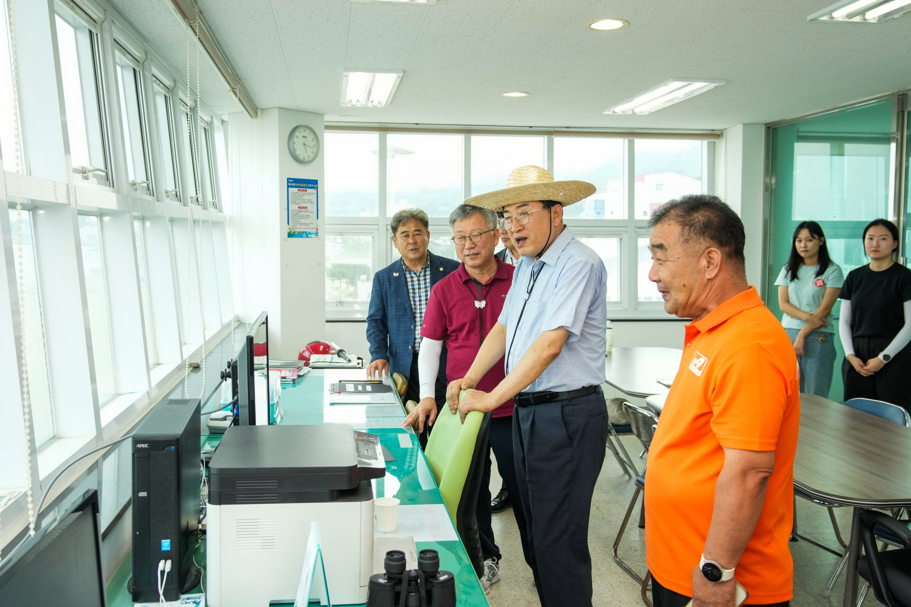 주낙영 경주시장, 해수욕장 현장 점검 나서
