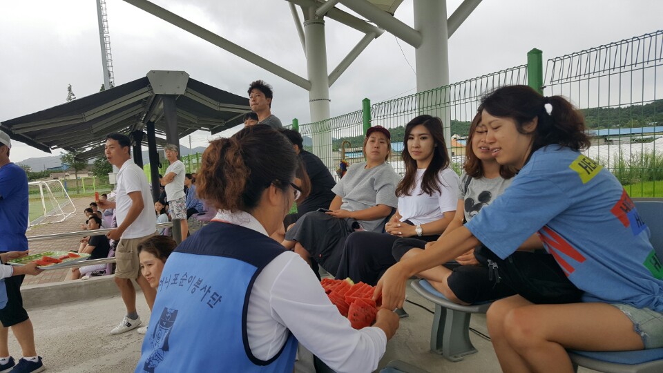 화랑대기 축구대회 서포터즈 활동