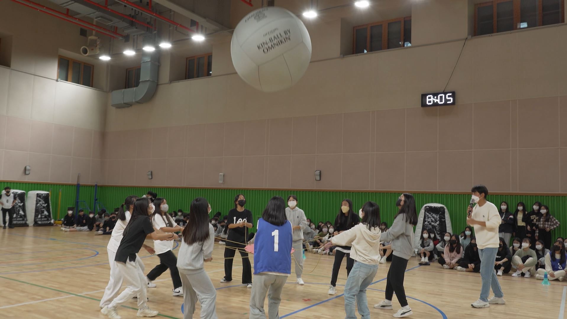 지난해 청소년 수련활동 중 명랑운동회 모습