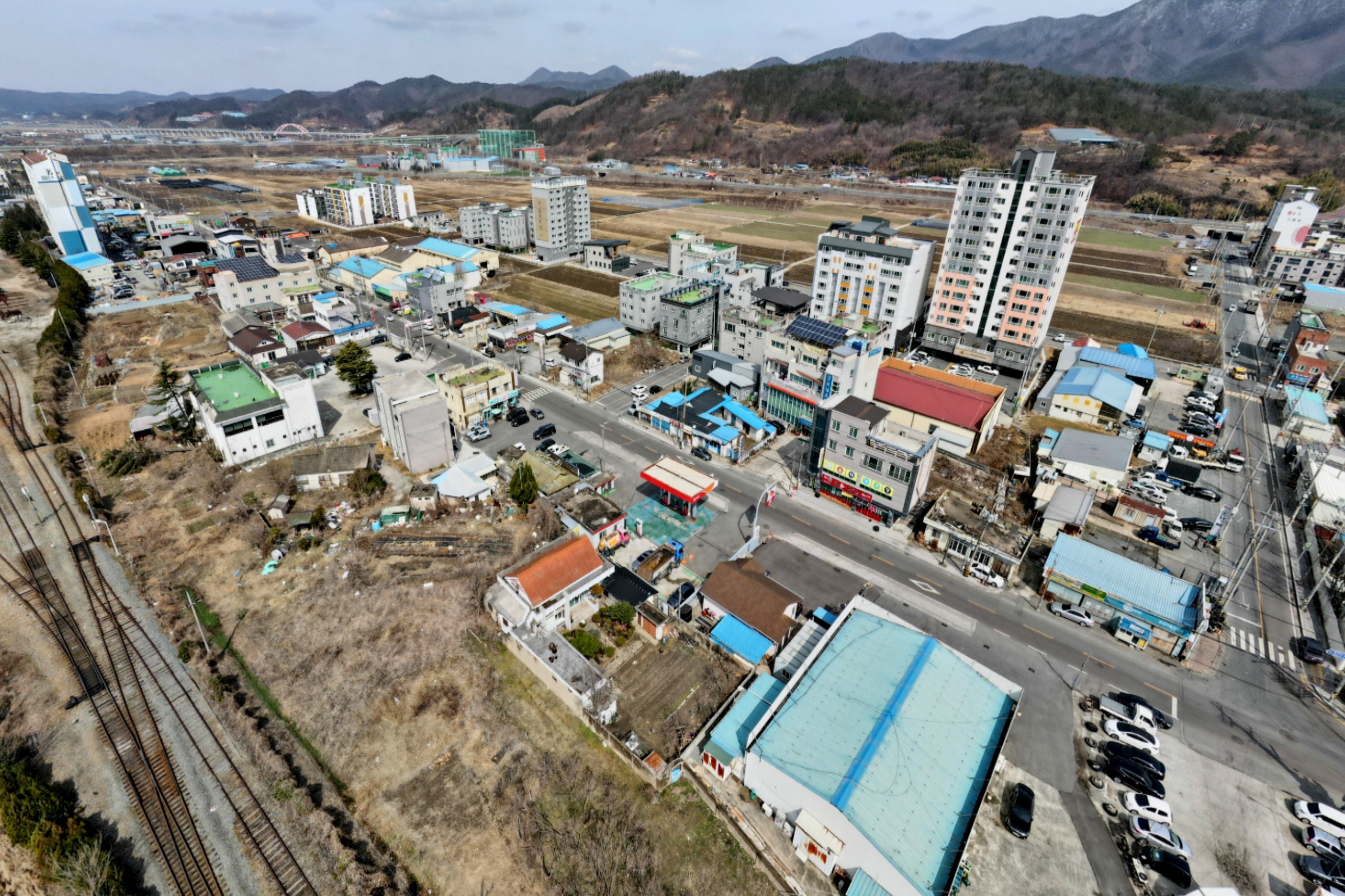 천포2지구 항공사진