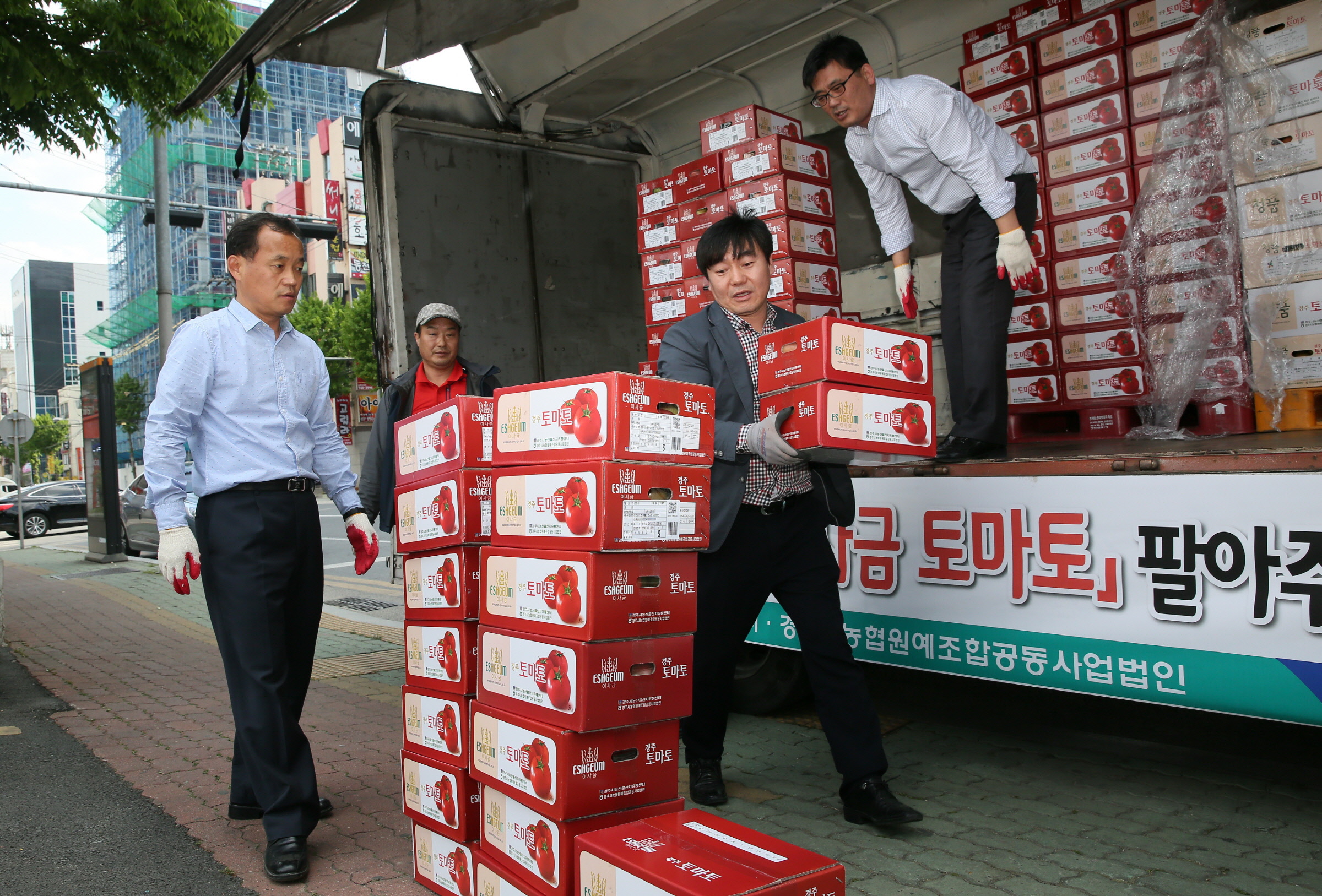 토마토 팔아주기 운동