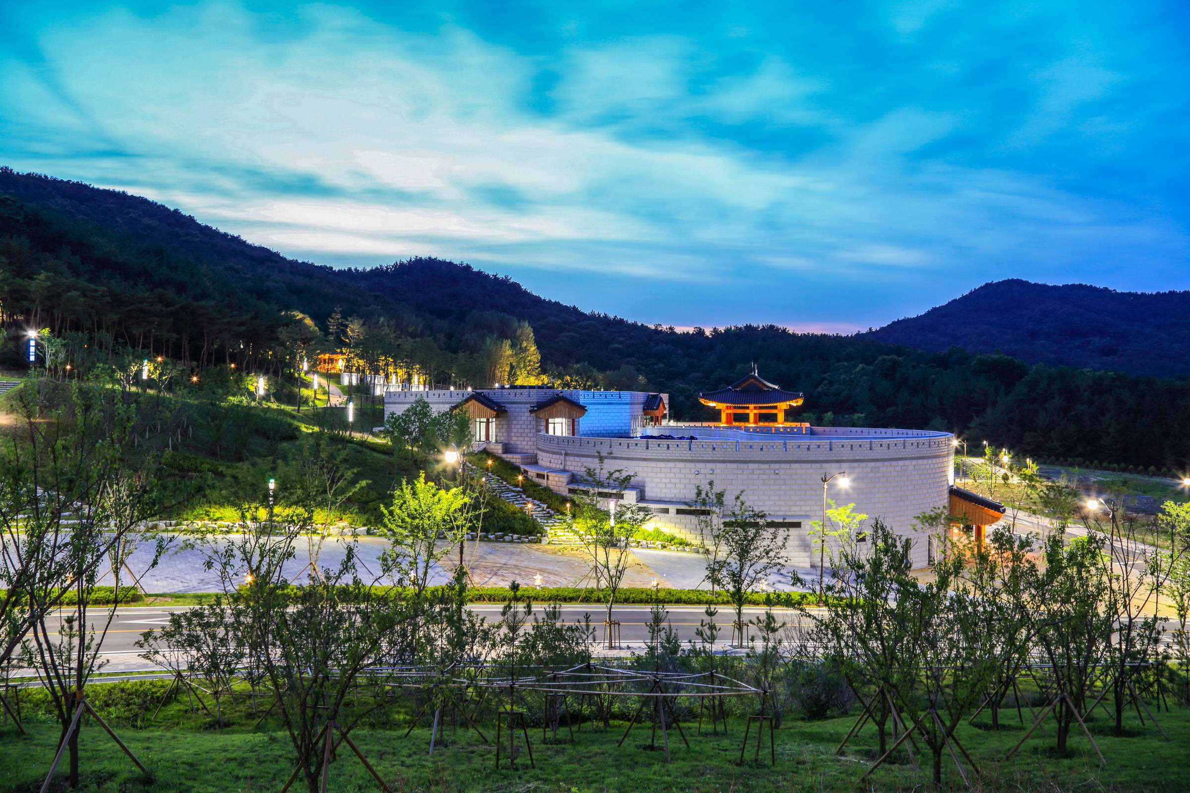 경주화랑마을 전경