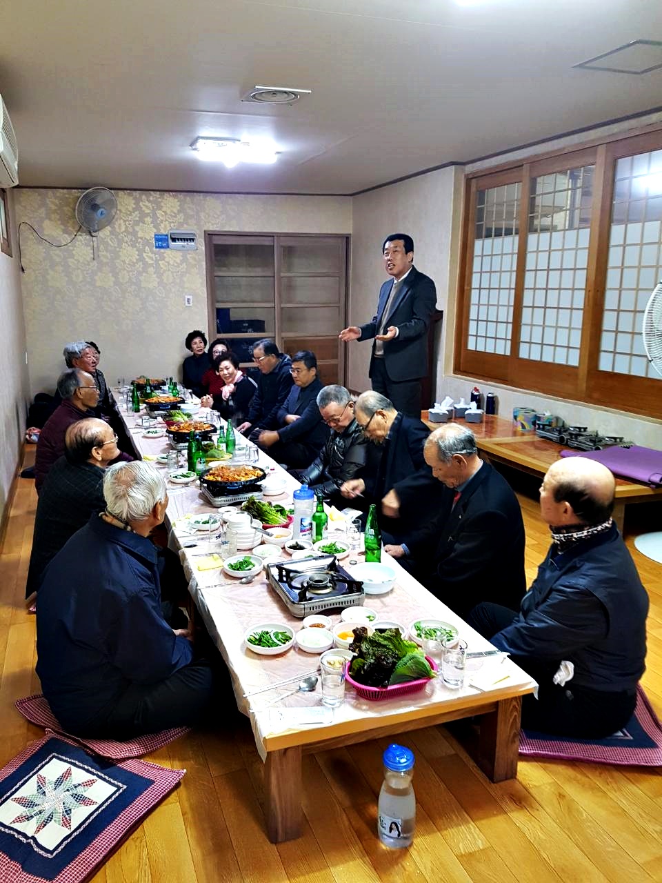 관내 경로당의 건의 및 애로사항 청취