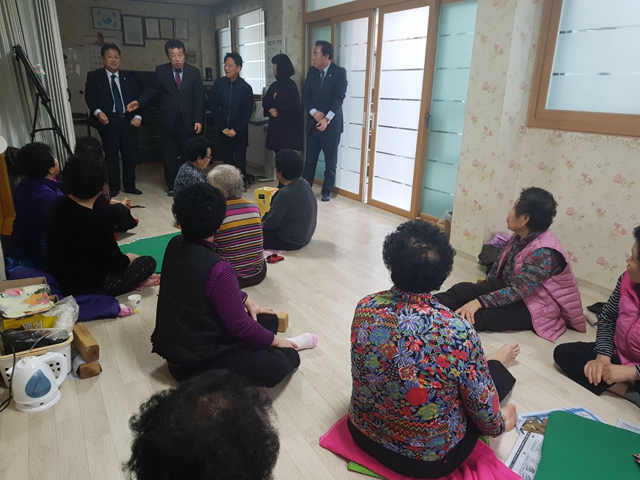 정월대보름맞이 경로당 방문