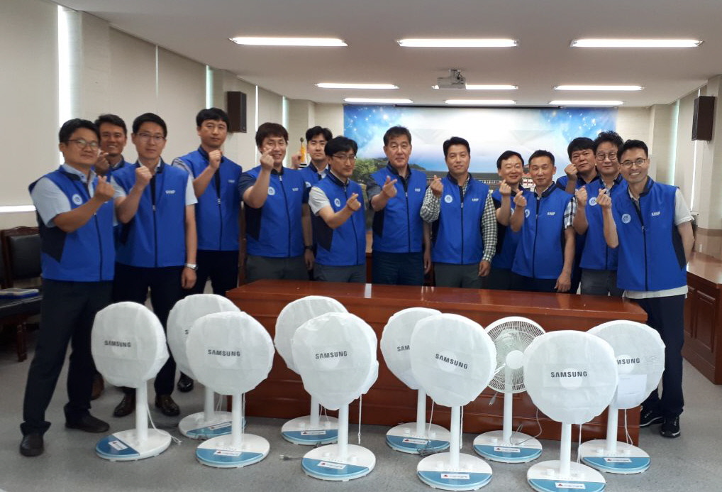 취약계층에 선풍기 지원