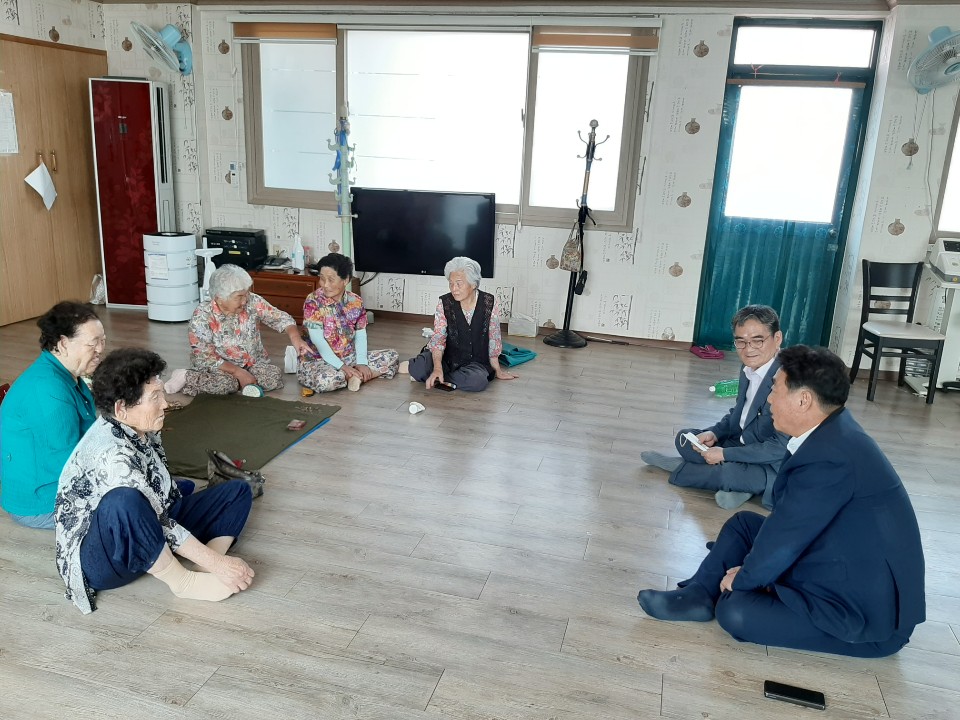 불국동, 운영 재개한 경로당 방문
