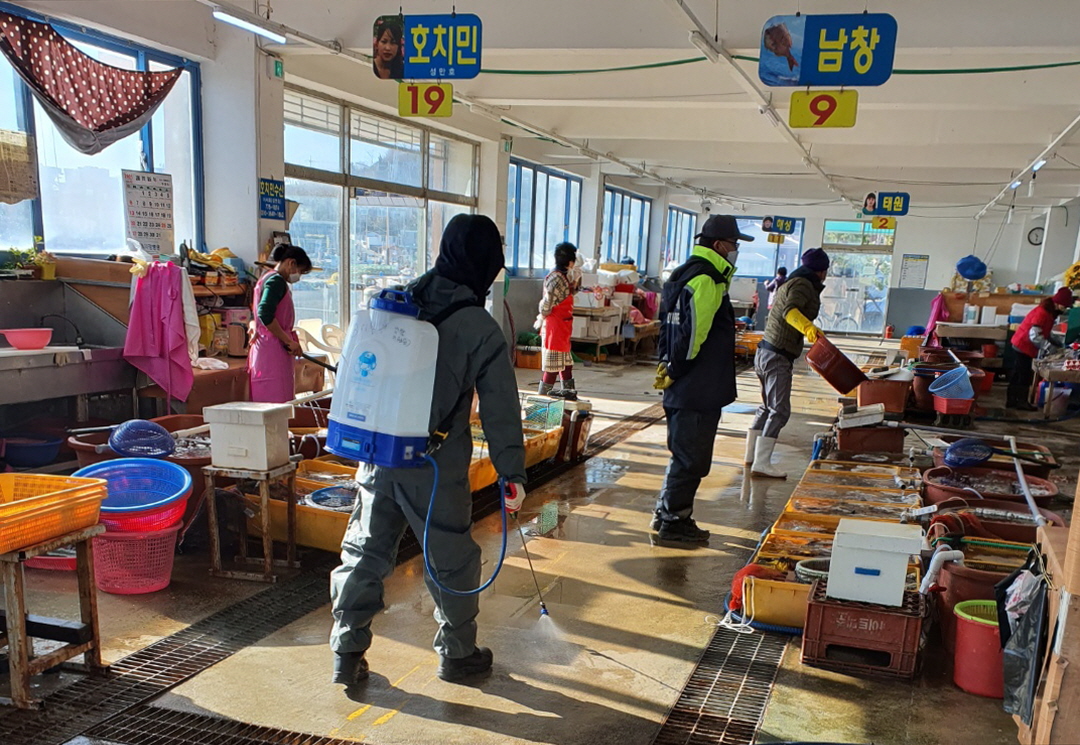코로나 방역소독
