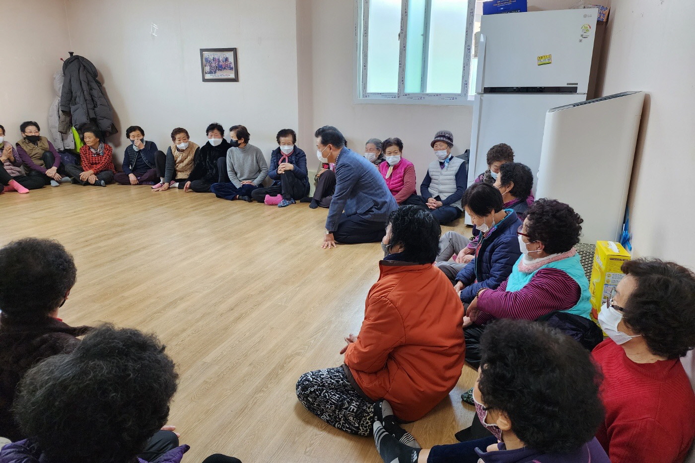 이동수 신임 건천읍장, 마을회관 방문 ‘새해인사’ 드려