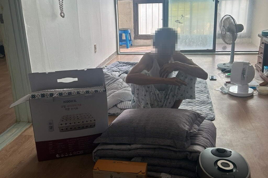 안강읍에서 사례관리 대상가구에 주거환경개선사업을 실시했다.